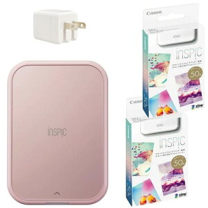 �L���m�� �X�}�z�p�t�H�g�v�����^ iNSPiC PV-223 �X�}�z�v�����^ & �p��100�� & USB�A�_�v�^ �Z�b�g