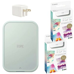�L���m�� �X�}�z�p�t�H�g�v�����^ iNSPiC PV-223 �X�}�z�v�����^ & �p��100�� & USB�A�_�v�^ �Z�b�g