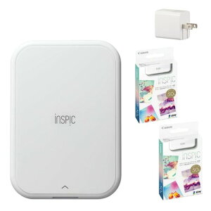 �L���m�� �t�H�g�v�����^ �X�}�z�p iNSPiC PV-223 �z���C�g & �p��100�� & USB�A�_�v�^ (3�_�Z�b�g)