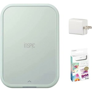 �L���m�� �X�}�z�p�t�H�g�v�����^ iNSPiC PV-223 �X�}�z�v�����^ & �p��50�� & USB�A�_�v�^ �Z�b�g (50���p���Z�b�g, �u���[)