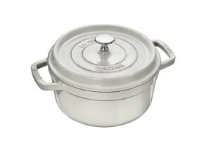 �ő�30���Ԃ������Ώ� staub �X�g�E�u �u �s�R �R�R�b�g ���E���h �J���p�[�j�� 22cm �v ���� ���� �z�[���[ �� IH�Ή��V���A���i���o�[�t�� La Cocotte Round 40501-411