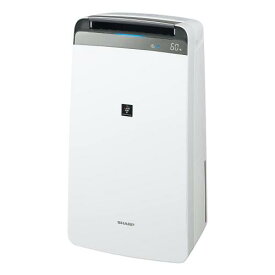 シャープ 衣類乾燥 除湿機 CVS180W ハイパワー 除湿 18L/日 プラズマクラスター 7000 消臭 カビ抑制 部屋干し 上下左右自動スイングルーバー 省エネ コンプレッサー方式