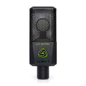 LEWITT LCT 240 PRO BLACK �R���f���T�[�}�C�N �z�M �X�g���[�}�[ �|�b�h�L���X�g DTM ���R�[�f�B���O