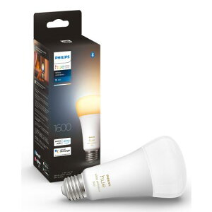 �t�B���b�v�X�q���[(Philips Hue) �X�}�[�g�d�� E26 100W���� �z���C�g�O���f�[�V���� 1�� - �X�}�[�g�Ɩ� Alexa�Ή� 1600lm �d���F �����F ���� ���F �X�}�[�g�z�[�� �ԐڏƖ� LED �X�}�[�g���C�g ����