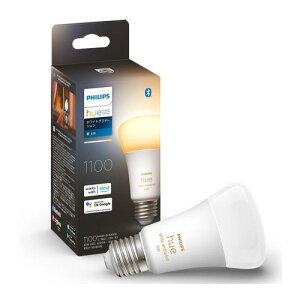 �t�B���b�v�X�q���[(Philips Hue) �X�}�[�g�d�� E26 75W���� �z���C�g�O���f�[�V���� 1�� - �X�}�[�g�Ɩ� �t�B���b�v�X�q���[ Alexa�Ή� 1100lm �d���F �����F ���� ���F �X�}�[�g�z�[�� �ԐڏƖ� LED 