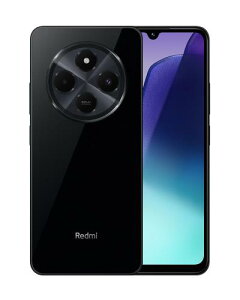 �V���I�~(Xiaomi) SIM�t���[ �X�}�[�g�t�H�� Redmi 14C 4GB+128GB 6.88�C���`�f�B�X�v���C 5160 mAh ��e�ʃo�b�e���[ 18W�}���[�d docomo/au/SoftBank/Rakuten Mobile ����Ή� �~�b�h�i�C�g�u���b�N