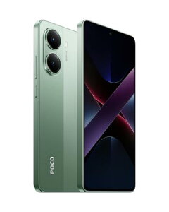 Xiaomi POCO X7 Pro 12GB+512GB ���{��� Sim�t���[ �X�}�[�g�t�H�� 90W�n�C�p�[�`���[�W 120Hz �L�@EL�f�B�X�v���C IP68�h�o�E�h�� docomo/au/SoftBank/Rakuten Mobile ����Ή� �O���[��