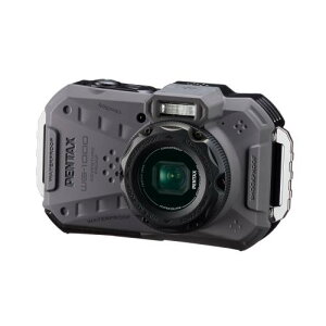 �y���^�b�N�X PENTAX WG-1000 �O���[ �{�i�h���f�W�^���J���� 15m�h�� (�A��1����) 2m�ϏՌ� �h�o�d�l 2153