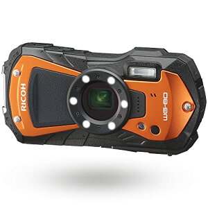 RICOH WG-80 ORANGE ���R�[�{�i�h���f�W�^���J���� 14m�h�� (�A��2����) 1.6m�ϏՌ� �h�o -10���ϊ� �A�E�g�h�A�Ŋ��􂷂�^�t�l�X�{�f�B CALS���[�h���ڂ� ����L�^�ȂǕ��L���r�W�l�X�V�[���Ŋ���31