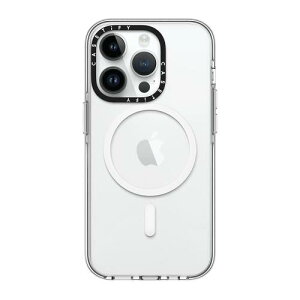 CASETiFY �N���A iPhone 14 Pro �P�[�X [���΂݂ɂ����f��/2m����̗����������N���A/MagSafe �ɑΉ�]