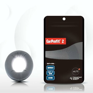 EarProfit multi 2 �V�J�� �C���[�p�b�h�J�o�[ �w�b�h�z���J�o�[ ���炳�� ���L ���{�� (GRAY, XXL70)
