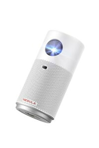 Anker Nebula Capsule Air (���E�ŏ� Google TV���ڃ��o�C���v���W�F�N�^�[)�n�C�r�W���� 720P Netflix�Ή� 150ANSI ���[���� �ő�100�C���` ������`�␳ �����^ �ƒ�p �R���p�N�g �V�䓊�e �o�b�e���[���� 