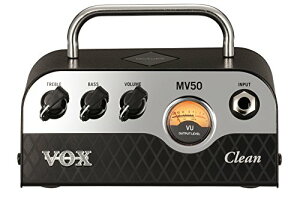 VOX Nutube���� �M�^�[�p �����^ �w�b�h�A���v MV50 Clean �����̌y�ʐ݌v 50W�̑�o�� �A�i���O��H ������K �X�^�W�I �X�e�[�W�ɍœK �����^�� �i�`�������ȃN���[���T�E���h