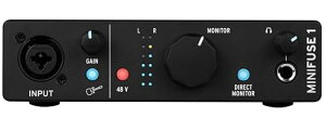 Arturia �A�[�g���A ���y����\�t�g�t�� �|�[�^�u���E�I�[�f�B�I�C���^�[�t�F�C�X MiniFuse 1 �u���b�N