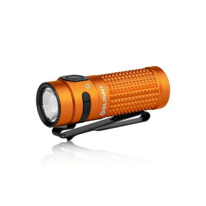 OLIGHT(�I�[���C�g) Baton 4 �t���b�V�����C�g 1300���[���� ���^ ���� ���i�K�����~�j �����d�� �n���f�B���C�g �[�d�� �L�����v�p �ނ�p �o�R�p �y�� IPX8�h�� �h�� ��d�΍� (Orange)
