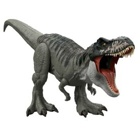 マテル ジュラシックワールド(JURASSIC WORLD) スーパービッグ！T-レックス 子供向けフィギュア 恐竜 おもちゃ 動く 大きい 全長:約99cm 4歳から グリーン JGB52