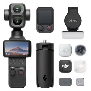 DJI Osmo Pocket 4P Vlog�R���{ �f���A�������YVlog�J���� �V�l�}�e�B�b�N4K