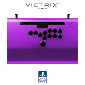 SONY���C�Z���X���iPDP by TURTLE BEACH Victrix ���o�[���X �A�P�R�� Pro FS-12 Arcade Fight Stick for PlayStation 5 - Purple, �r�N�g���N�X ���o�[���X �A�[�P�[�h�t�@�C�g�X�e�B�b�N PS5 �p�[�v������