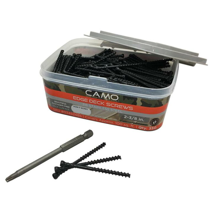 楽天市場】CAMO カモ 専用 ビス セット ウッドデッキ DIY ビス  