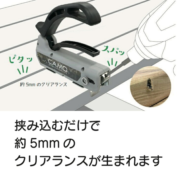 楽天市場】CAMO カモ 専用 ビス セット ウッドデッキ DIY ビス  