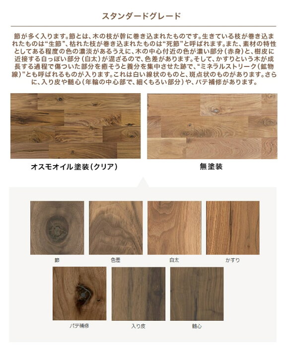 楽天市場】フローリング材 無垢 ブラックウォールナット 無垢 