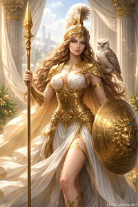 �M���V���_�b�̐_�l�y�A�e�i�z�|�X�^�[ A3�T�C�Y�i�]���L��j×1��[002]Gods of Greek mythology�yAthena�zPoster A3-Size�iWith margins�j�y�m�b�z�y�����z�y�킢�z�y���z�y�Z�|�z