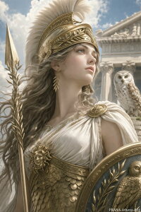 �M���V���_�b�̐_�l�y�A�e�i�z�|�X�^�[ A3�T�C�Y�i�]���L��j×1��[004]Gods of Greek mythology�yAthena�zPoster A3-Size�iWith margins�j�y�m�b�z�y�����z�y�킢�z�y���z�y�Z�|�z