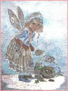 英国dufex社製アルミ彫刻画幼いフェアリーS-35