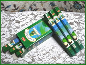 CĥHEM(w)А RRibcXeBbN^Cv1 6/120{INDIA INCENSEHEM-COCONUTyStickszy1Box-6Packs/1Pack-20StickszyChzyCZXzyXeBbN^Cvzy1