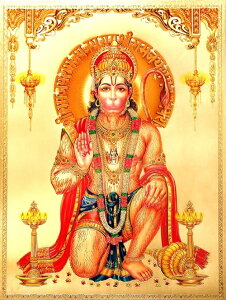 �C���h�̐_�l �n�k�}�[���_�S�[���h�������J�[�h×1��[G-001]India God�yHanuman�zSmall Card (Charm)�y���̐_�z�y���̐_�z�y�킢�̐_�z