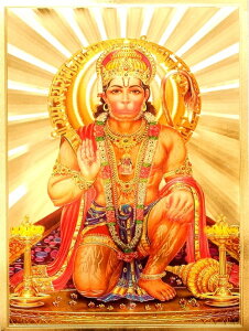 �C���h�̐_�l �n�k�}�[���_�S�[���h�������J�[�h×1��[G-002]India God�yHanuman�zSmall Card (Charm)�y���̐_�z�y���̐_�z�y�킢�̐_�z