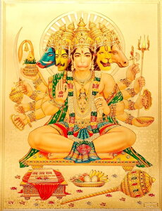 �C���h�̐_�l �n�k�}�[���_�S�[���h�������J�[�h×1��[G-003]India God�yHanuman�zSmall Card (Charm)�y���̐_�z�y���̐_�z�y�킢�̐_�z