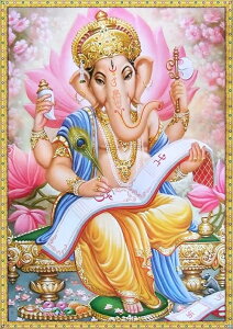 �C���h�̐_�l �K�l�[�V���_�����J�[�h×1��[029]���~�l�[�g���H�ς�India God�yGanesa�zSmall Card (Charm)��The card is laminated.�y�x�z�y���Ɓz�y�w��z�y�ɉh�z�y�����z�y�Q�O�̒��z