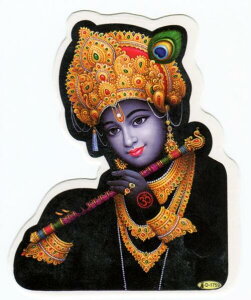 �C���h�̐_�l �N���V���i�_�̃X�e�b�J�[(��)×1��[D-1759S]India God�ykrishna�zSmall Sticker(charm) �y�_���z�y�m�z�y���z�y���z�y���́z�y�����z�y�����z