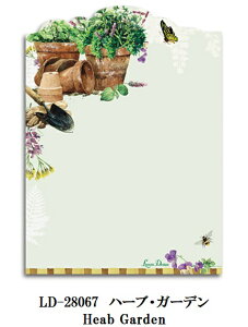 ]fUCА_CJbg|XgCbgn[u K[fLissom Design@diecut post-itHerb Garden