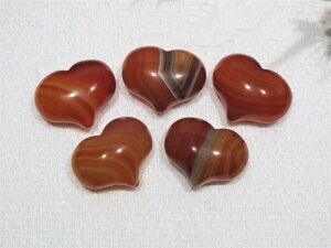 VR΃p[Xg[^uT[hjNXyEgz×IW 3A[HQ] Ղn[g^×1[]Power/GemStone TambleSardonyxRed×Orange 3A-grd[HQ]Plump-Heart S-Size×1pcs[No Hole]y/j