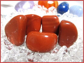 天然石パワーストーンタンブルレッドジャスパー(碧玉)赤系【高品質！(HQ/3A)】Sサイズ×1個Power Stone/GemStoneRed Jasper/Tamble天然石タンブル/へきぎょく/赤/不透明/判断力/行動力/活力/冷静さ/生命の源の石/感情コントロール