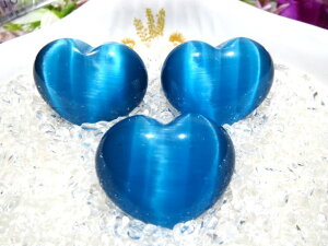 �y�嗱�z�p���[�X�g�[���^���u���l�H�L���b�c�A�C �n�[�g�^ �y�F�zPowerStone/GemStoneCats-eye Heart-Shape Tamble�yBlue�z�y�J�z�y�M���z�y��сz�y���炬�z�y�m���z�y���́z�y�����́z�y��]�z�y�E