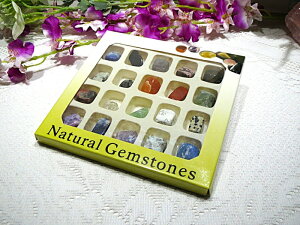 �V�R�΃p���[�X�g�[���^���u��20��l�ߍ��킹(�S24��) SS�T�C�Y×1�Z�b�g(20��)PowerStone/GemStone Tambletwenty types assorted(24 kinds)SS-size×1Set(twenty types)