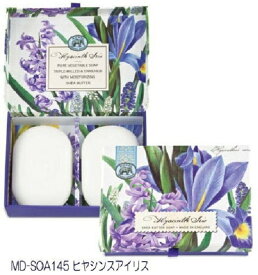 ミッシェルデザインワークスシアバターソープ2個セットヒヤシンスアイリス
