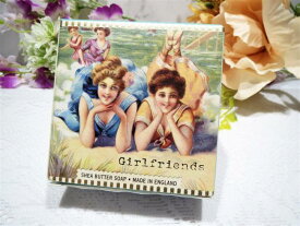 ミッシェルデザインワークス社製シアバターリトルソープ【固形石鹸／1個】ガールフレンドデリシャスセントの香りMichel Design WorksSheaButter HandSoap【Bar Soap／One Peace】Girl friendsScent：delicious scent