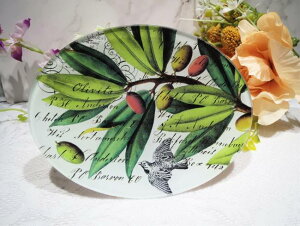 ~bVFfUC[NXАKX \[vfBbVWG[fBbV}/`ʁFI[uO[uMichel Design WorksGlass Soap DishJewelry DishPattern/ImageFOLIVE GROVE