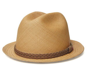 �j���[���[�N�n�b�g �X�q �X�g���[�n�b�g ���܂� NEW YORK HAT 2073 Panama with Braid Band �p�i�} �u���[ �o���h Caramel �傫���T�C�Y XXL 62cm �����Y ���f�B�[�X �t��