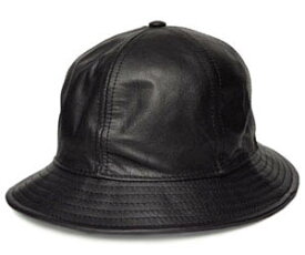 New York Hat　ニューヨークハット　9284　Leather Tennis　レザー　テニス　Black　帽子　ハット　紳士　メンズ　レディース　男女兼用　ツバ短　あす楽