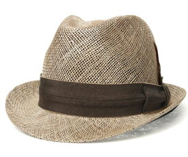 送料無料　Bailey　ベイリー　Hollywood Series　63231　DELANO　デラノ　Natural　Black　帽子　ストローハット　中折れハット　麦わら帽子　メンズ　レディース　男女兼用