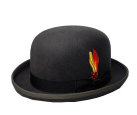 ニューヨークハット 帽子 ボーラーハット　フェルトハット ダービーハット New York Hat 5007　Classic　Derby　クラシック　ダービー　Charcoal Grey　チャコール　グレー 別注 メンズ　レディース 送料無料 あす楽