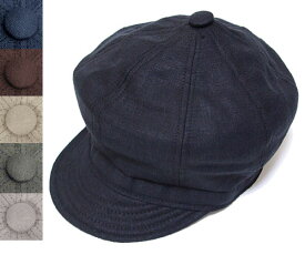 ニューヨークハット 帽子 キャスケット ハンチング New York Hat 6225 LINEN SPITFIRE リネン スピットファイア 大きいサイズ XXL Black メンズ　レディース ギフト
