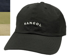 KANGOL Vintage Baseball カンゴール ヴィンテージ ベースボール Black Navy Khaki Beige ナイロン 帽子 キャップ 野球帽 メンズ レディース 男女兼用 あす楽