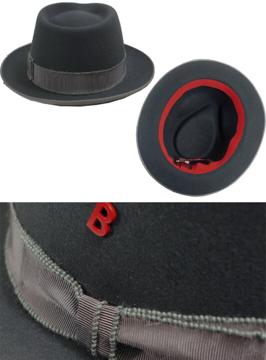 楽天市場】帽子 MY BOB マイボブ RABBIT FUR FELT HAT KNUT RIBBON 