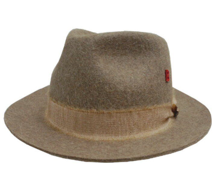 楽天市場】帽子 MY BOB マイボブ RABBIT FUR FELT HAT KNUT ベージュ 